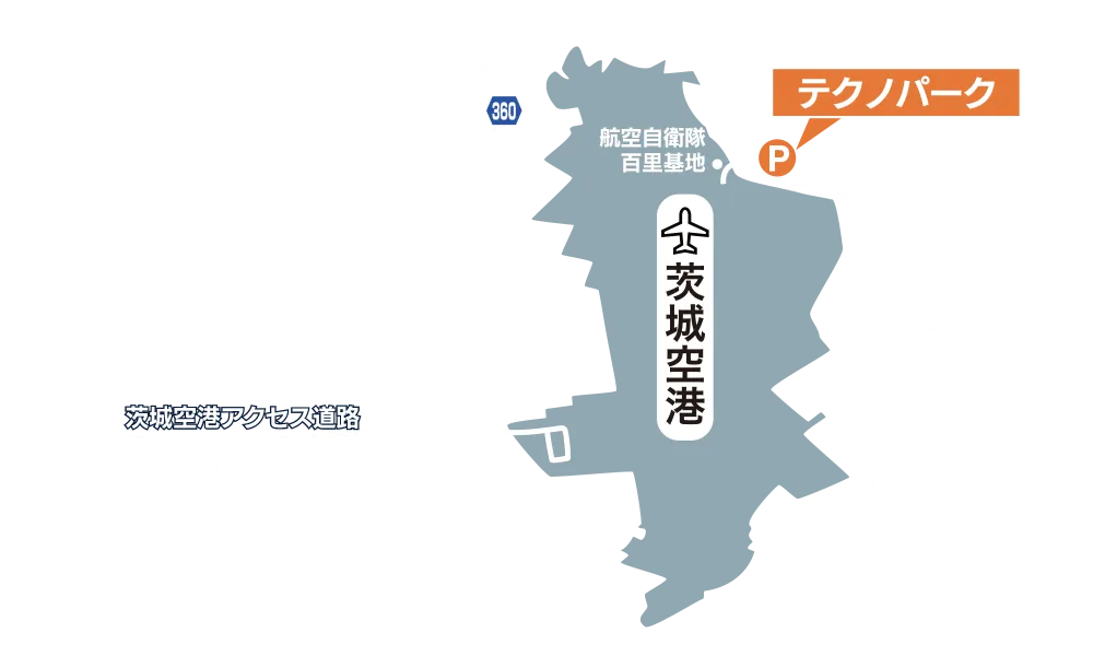 会場までの地図